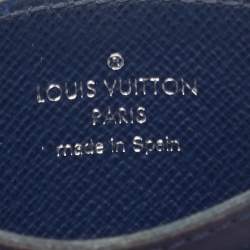 Pre Owned Louis Vuitton Indigo Epi Leather Card Holder