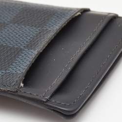 مملوكة مسبقًا Louis Vuitton Damier Graphite Pince Card Holder