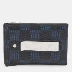 مملوكة مسبقًا Louis Vuitton Damier Graphite Pince Card Holder