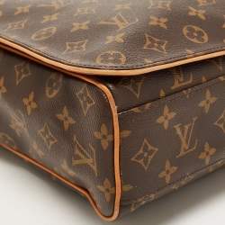 Pre Owned Louis Vuitton Monogram Canvas Abbesses Messenger Bag