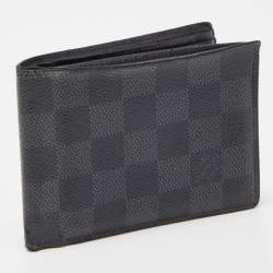 مملوكة مسبقًا Louis Vuitton Damier Graphite Canvas Multiple Bifold Wallet