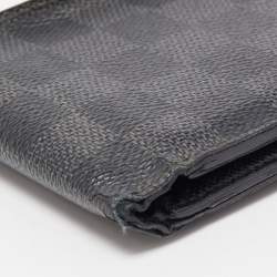 مملوكة مسبقًا Louis Vuitton Damier Graphite Canvas Multiple Bifold Wallet
