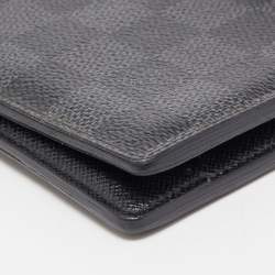 مملوكة مسبقًا Louis Vuitton Damier Graphite Canvas Multiple Bifold Wallet