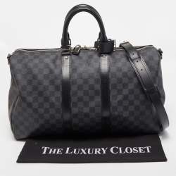 Louis Vuitton Damier Graphite Canvas Keepall Bandoulière 45