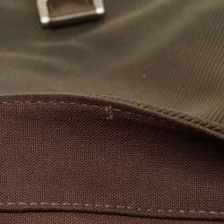 Louis Vuitton Black/Green Taiga Leather Dersou Messenger Bag