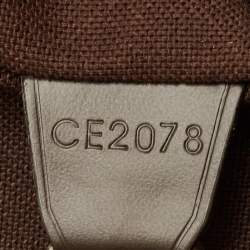 Louis Vuitton Black/Green Taiga Leather Dersou Messenger Bag