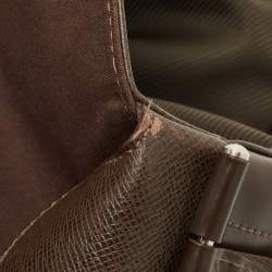 Louis Vuitton Black/Green Taiga Leather Dersou Messenger Bag