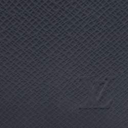 Louis Vuitton Navy Blue Leather Multiple Wallet