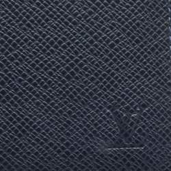 Louis Vuitton Navy Blue Leather Multiple Wallet