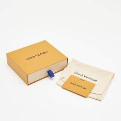 Louis Vuitton Navy Blue Leather Multiple Wallet