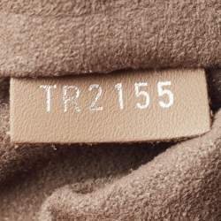 Pre Owned Louis Vuitton Khaki Epi Leather Christopher PM Backpack