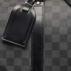 Louis Vuitton Damier Graphite Canvas Keepall Bandouliere 45 Bag