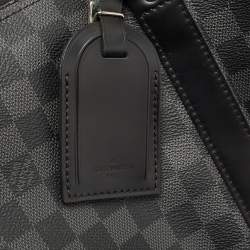Louis Vuitton Damier Graphite Canvas Keepall Bandouliere 45 Bag