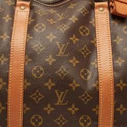 Louis Vuitton Monogram Canvas Keepall 55 Bag