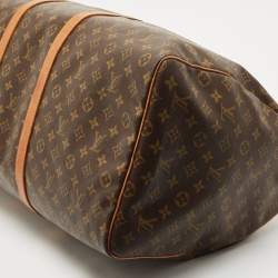 Louis Vuitton Monogram Canvas Keepall 55 Bag