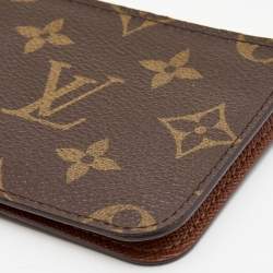 Louis Vuitton Monogram Canvas Pince Money Clip Cardholder