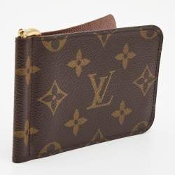 Louis Vuitton Monogram Canvas Pince Money Clip Cardholder