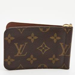 Louis Vuitton Monogram Canvas Pince Money Clip Cardholder
