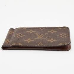 Louis Vuitton Monogram Canvas Pince Money Clip Cardholder