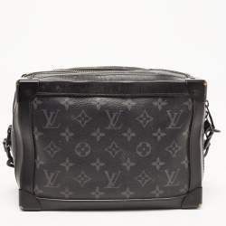 Pre Owned Louis Vuitton Monogram Eclipse Canvas Soft Trunk Bag