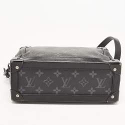 Pre Owned Louis Vuitton Monogram Eclipse Canvas Soft Trunk Bag