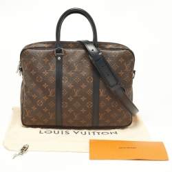 Louis Vuitton Monogram Canvas Porte Documents Voyage PM Bag