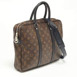Louis Vuitton Monogram Canvas Porte Documents Voyage PM Bag