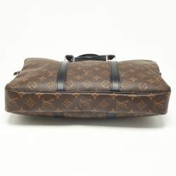 Louis Vuitton Monogram Canvas Porte Documents Voyage PM Bag