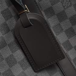 Pre Owned Louis Vuitton Damier Graphite Canvas Keepall Bandoulière 45 Bag