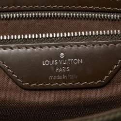 Pre Owned Louis Vuitton Brown/Green Taiga Leather Dersou Messenger Bag