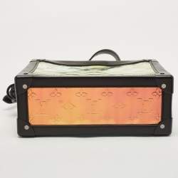 مملوكة مسبقًا Louis Vuitton Black Monogram Prism Legacy Soft Trunk Bag