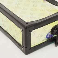 مملوكة مسبقًا Louis Vuitton Black Monogram Prism Legacy Soft Trunk Bag