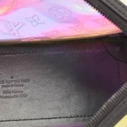 مملوكة مسبقًا Louis Vuitton Black Monogram Prism Legacy Soft Trunk Bag