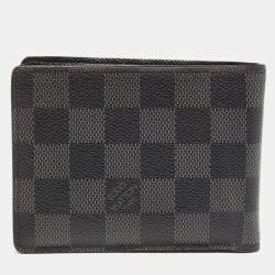 Pre Owned Louis Vuitton Damier Graphite Canvas Multiple Wallet