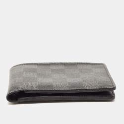 Pre Owned Louis Vuitton Damier Graphite Canvas Multiple Wallet