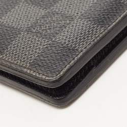 Pre Owned Louis Vuitton Damier Graphite Canvas Multiple Wallet