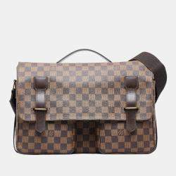 Louis+Vuitton+Discovery+Messenger+Bag+BB+Black+Canvas for sale online