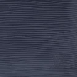 مملوكة مسبقًا Louis Vuitton Navy Blue Epi Leather Brazza Wallet