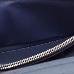 مملوكة مسبقًا Louis Vuitton Navy Blue Epi Leather Brazza Wallet