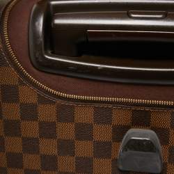 Pre Owned Louis Vuitton Damier Ebene Canvas Eole 50 Rolling Luggage