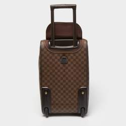 Pre Owned Louis Vuitton Damier Ebene Canvas Eole 50 Rolling Luggage