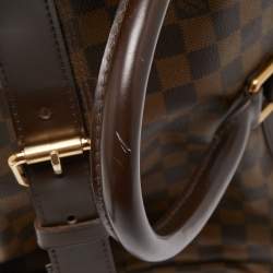 Pre Owned Louis Vuitton Damier Ebene Canvas Eole 50 Rolling Luggage