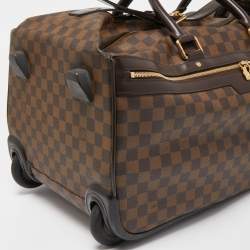 Pre Owned Louis Vuitton Damier Ebene Canvas Eole 50 Rolling Luggage
