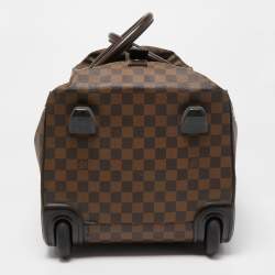 Pre Owned Louis Vuitton Damier Ebene Canvas Eole 50 Rolling Luggage