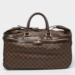 Pre Owned Louis Vuitton Damier Ebene Canvas Eole 50 Rolling Luggage