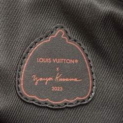Louis Vuitton X Yayoi Kusama Black/Red Monogram Empreinte Leather Keepall 50 Bandouliere Bag