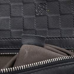 Louis Vuitton Black Damier Infini Calypso Messenger GM Bag 