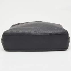 Louis Vuitton Black Damier Infini Calypso Messenger GM Bag 