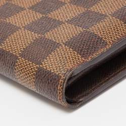 Louis Vuitton Damier Ebene Canvas Wallet