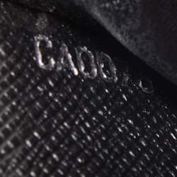 Louis Vuitton Black Taiga Leather Bifold Wallet